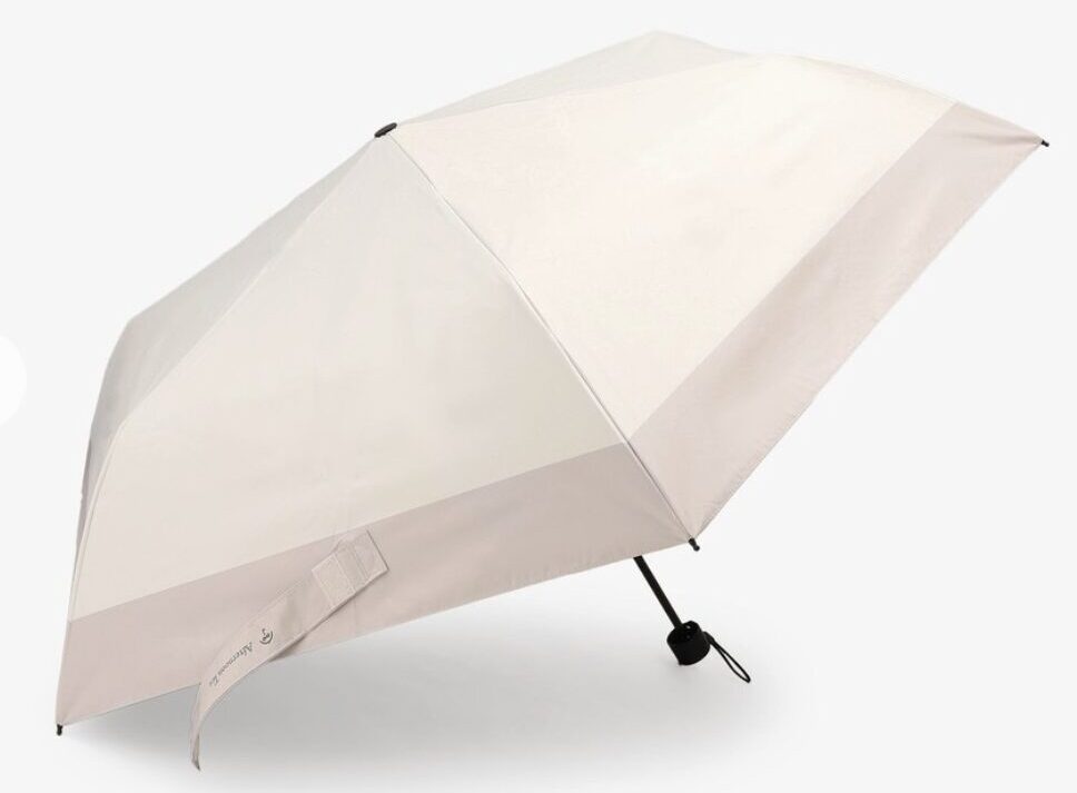 アフタヌーンティーリビングのピンクの折りたたみ傘